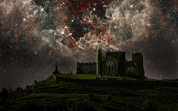 Rock of Cashel, Cashel, Ireland (186)JDA3TpzDusk
