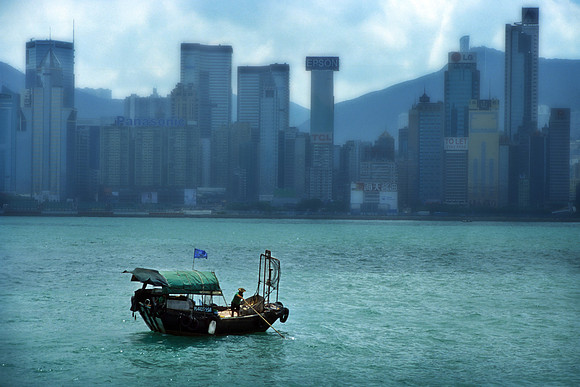 Boat-HongKongHarbor A